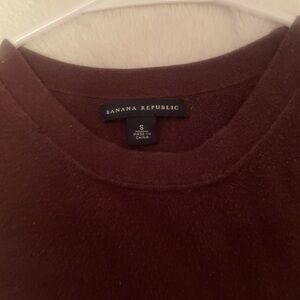 Banana Republic Maroon Sweater